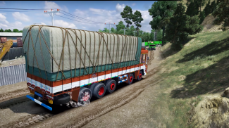 Indian Cargo Truck Driving 3D screenshot 2