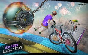 Impossible BMX Crazy Rider Stunt Racing Tracks 3D screenshot 6