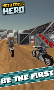 MOTO CROSS HERO - 3D Free Game screenshot 2