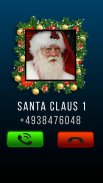 Fake Call Santa Joke screenshot 1