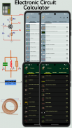 Electronics circuit calculator screenshot 25