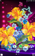 Abstract Flower Live Wallpaper screenshot 1