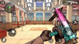 Bank Robbery Gun Shooting Game screenshot 4