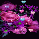 Flowers Hearts Live Wallpaper Icon