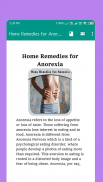 Home Remedies for Anorexia screenshot 2