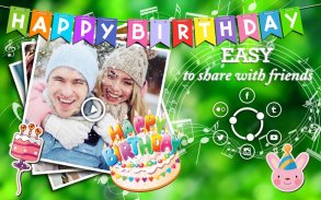 Buon compleanno Photo Maker screenshot 3