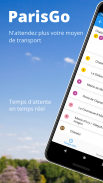 ParisGo - Horaires transports (Bus, RER, Vélib) screenshot 5