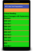 Job Preparation app Pakistan: mcqs: GRE-GAT Solved screenshot 4