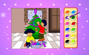 Coloring Game-Christmas Fun screenshot 4