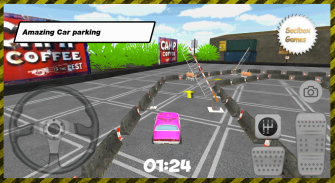Military Pink Car Parking screenshot 5