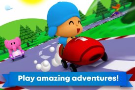 Pocoyo Racing: Kids Car Race - Fast 3D Adventure screenshot 4