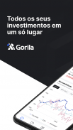 Gorila: gestão de investimento screenshot 4