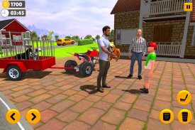 Pet Dog ATV Cargo Transport 3D screenshot 7