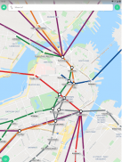 Boston T - MBTA Subway Map and Route Planner screenshot 8