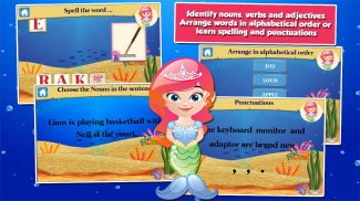 Русалка Принцесса 2 класс игры screenshot 3