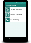 Civil Material Tester screenshot 7