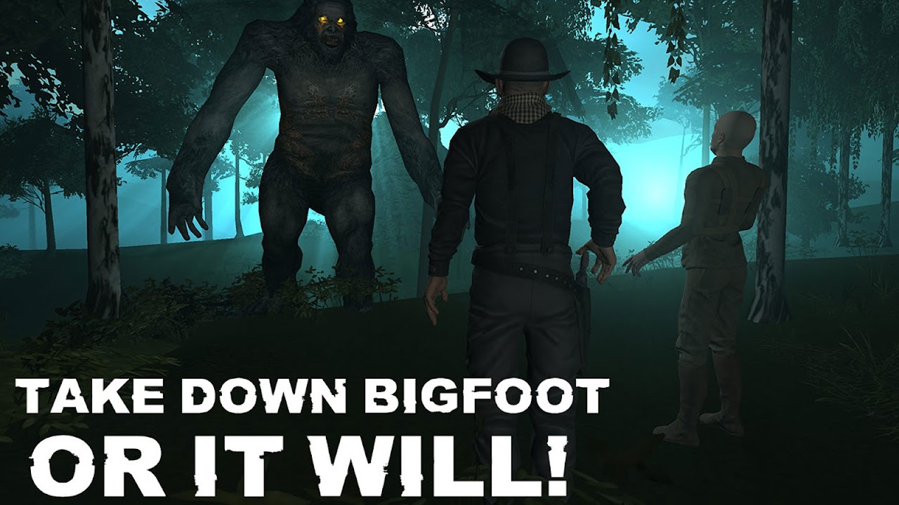 FINDING & HUNTING BIGFOOT!! (Finding Bigfoot Game) 