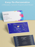 Business Card Maker, Templates screenshot 8