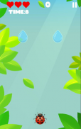 Ladybird Escape the rain screenshot 0