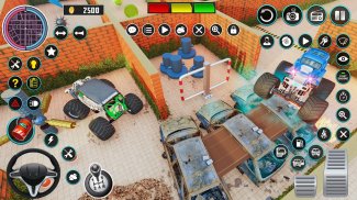 Monster Truck Doolhof-spellen screenshot 5