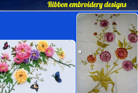 Ribbon embroidery designs screenshot 1