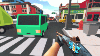 Grand FPS Pixel Battle: The Unknown City screenshot 2