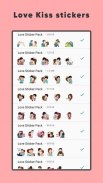 Love Stickers for Whatsapp , Couple Kiss Stickers screenshot 4