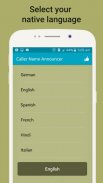 Caller Name Announcer, Flash on call and SMS screenshot 4