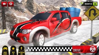 Uphill Cargo Pickup Truck Driving Simulator 2017 screenshot 1
