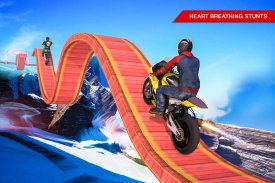 Impossible Motor Bike Stunt Driving screenshot 1