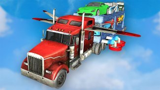 Flying Car Transport Truck 3D screenshot 2