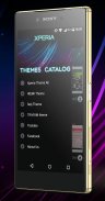 Theme Catalog X (Xperia Theme) screenshot 1