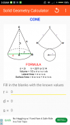 Solid Geometry Calculator screenshot 3