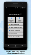SecureTether - Secure no root Bluetooth tethering screenshot 0