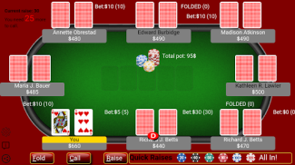 Texas Holdem Poker - Offline C screenshot 2