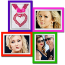 love collage photo frames Icon