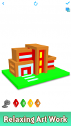 Modern Houses Voxel Coloring screenshot 6