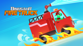 Dinosaur Fire Truck: for kids screenshot 2