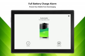 Automatic full charge battery alarm screenshot 4