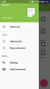 WeList : Easy check list with sharing capabilities screenshot 3