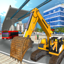 City Flyover Construction Sim Icon