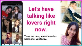 AsianMate - Live video chat screenshot 1