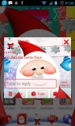 Santa Claus Theme for GO SMS screenshot 0
