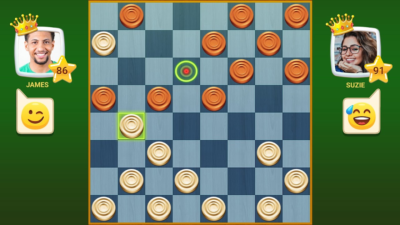 Checkers Game - Jogo Grátis Online