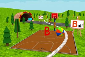 Timpy ABC tren -3D juego niños screenshot 1