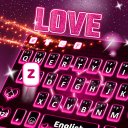 Love كيبورد - Neon Theme