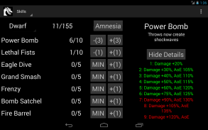 Dragon's Crown Skill Planner screenshot 2