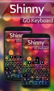 Shinny Keyboard Theme & Emoji screenshot 1
