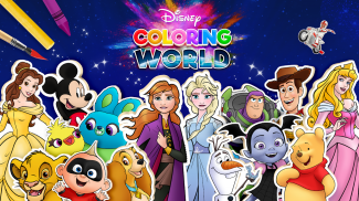 Disney Coloring World screenshot 0
