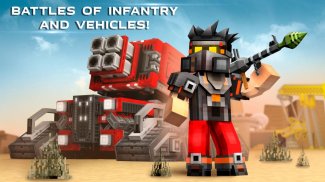 Bloklu Arabalar (Blocky Cars) - Tank oyunları screenshot 3